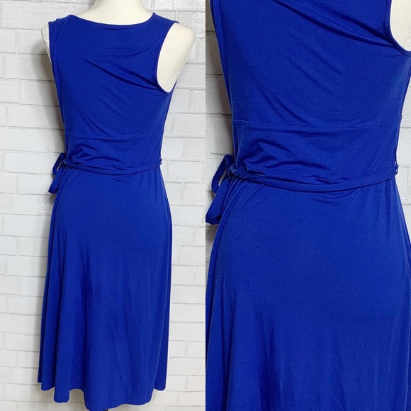Talbots Sleeveless Royal blue dress - Picture 3 of 5